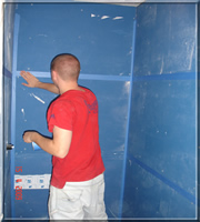 Bathroom Remodeling in Alpharetta Ga - Shower Travertine Tile Installation